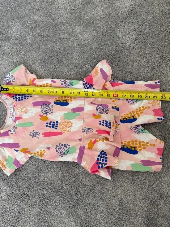 Girls Ruffled Romper - Picture 6 of 7